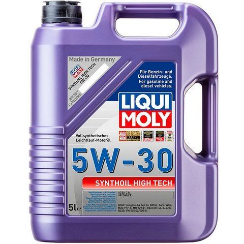 Liqui Moly Synthoil High Tech 5W-30, 5 л (20959) моторное масло фото
