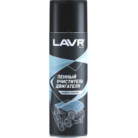 Lavr Engine Cleaner пінний, 650 мл (LN1530) очищувач двигуна фото
