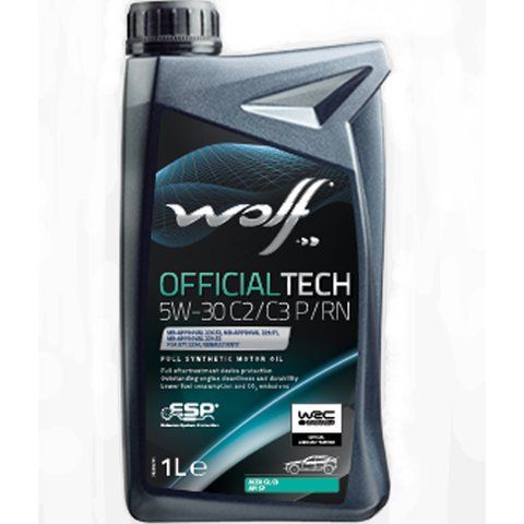 Wolf Officialtech C2/C3 P/RN 5W-30, 1 л (1052548) моторное масло фото