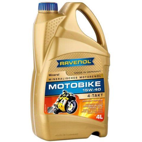 Ravenol Motobike 15W-40, 4 л (1173121004) моторна олива 4T фото