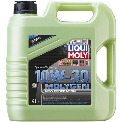 Liqui Moly Molygen New Generation 10W-30, 4 л (20797) моторное масло фото