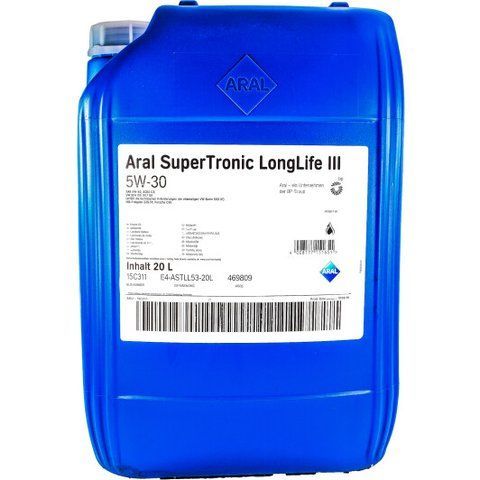 Aral SuperTronic LongLife III 5W-30, 20 л (10472) моторна олива фото