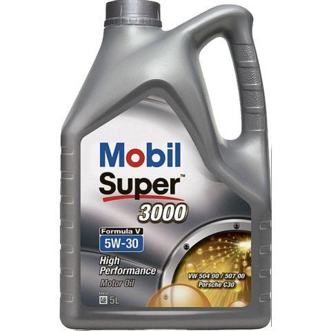 Mobil Super 3000 Formula V 5W-30 5 л, (153454) моторное масло фото