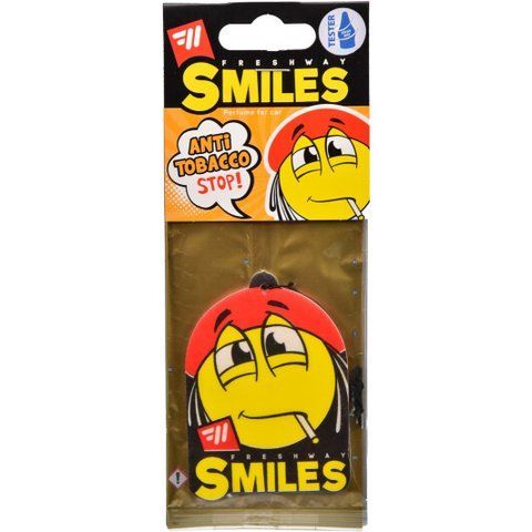 Ароматизатор Fresh Way Smiles Dry Anti Tobacco фото