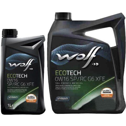 Wolf Ecotech SP/RC G6 XFE 0W-16 1 л, (1047248) моторна олива фото