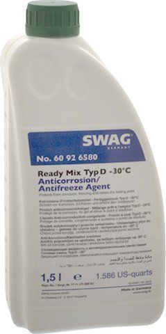 Готовый антифриз SWAG Ready Mix Typ D G11 зеленый -30 &deg;C фото
