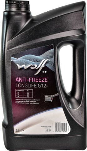 Wolf Long Life G12+ розовый, 4 л (8316081) концентрат антифриза фото