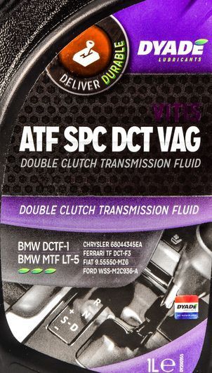 DYADE ATF SPC DCT VAG, 1 л (081702) синтетична трансмісійна олива фото
