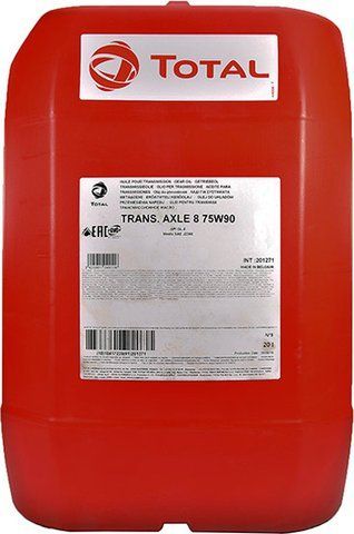 Total AXLE 8 GL-5 75W-90, 20 л синтетична трансмісійна олива фото