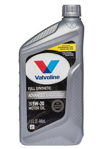 Valvoline Advanced Full Synthetic 5W-20, 0,946 л (VV927) моторное масло фото