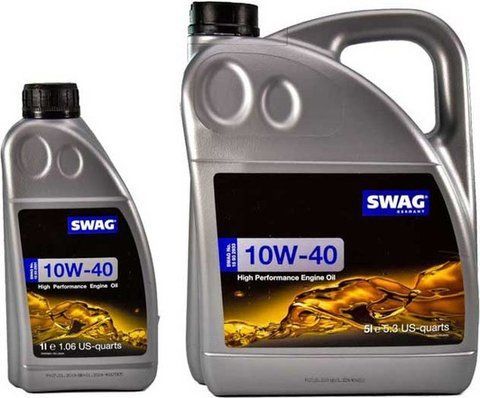 SWAG Engine Oil 10W-40 1 л, (15932931) моторное масло фото