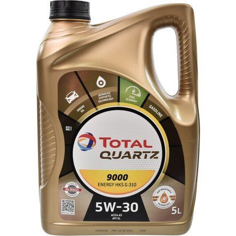Total Quartz 9000 Energy HKS G-310 5W-30 5 л, (213800) моторное масло фото