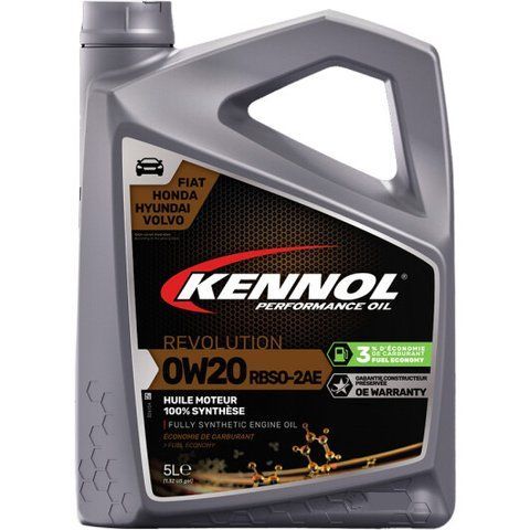 Kennol Revolution RBSO-2AE 0W-20 5 л, (192453) моторное масло фото