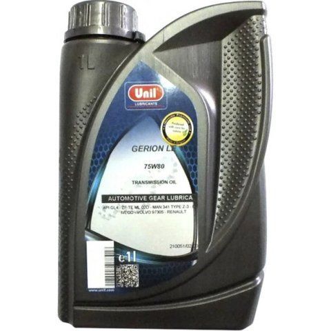 Unil Gerion LE GL-4 75W-80, 1 л (106319) синтетична трансмісійна олива фото