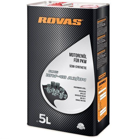 Rovas RX5 A3/B4 10W-40, 5 л (74027) моторна олива фото