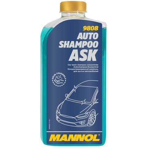 Mannol 9808 Auto Shampoo ASK, 1 л (1450751) концентрат автошампуня фото
