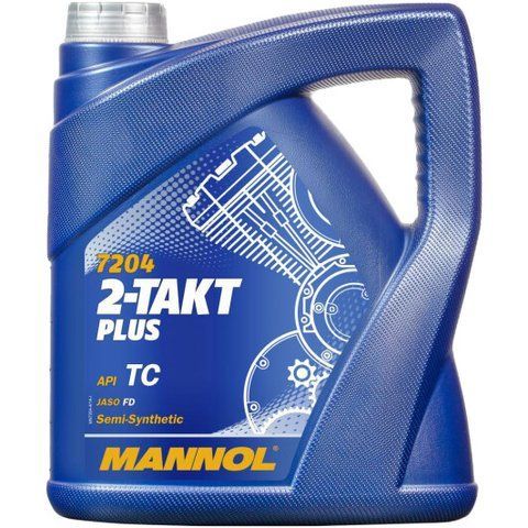 Mannol 2-Takt Plus, 4 л (MN7204-4) моторна олива 2T фото