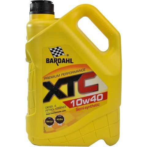 Bardahl XTC 10W-40 5 л, (36243) моторна олива фото