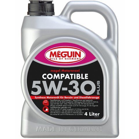 Meguin Compatible 5W-30, 4 л (33087) моторна олива фото