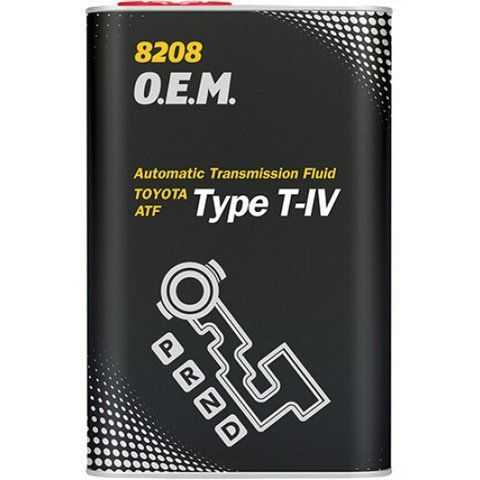 Mannol OEM Toyota ATF Type T-IV (Metal)), 1 л (MN8208-1ME) синтетична трансмісійна олива фото