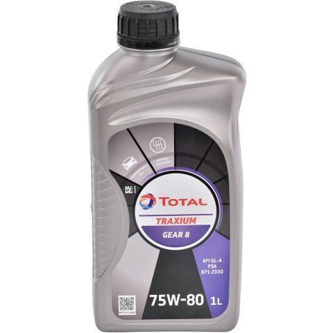 Total Gear 8 GL-4+ 75W-80, 1 л (214082) трансмиссионное масло фото