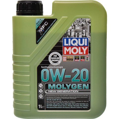 Liqui Moly Molygen New Generation 0W-20 1 л, (21356) моторное масло фото