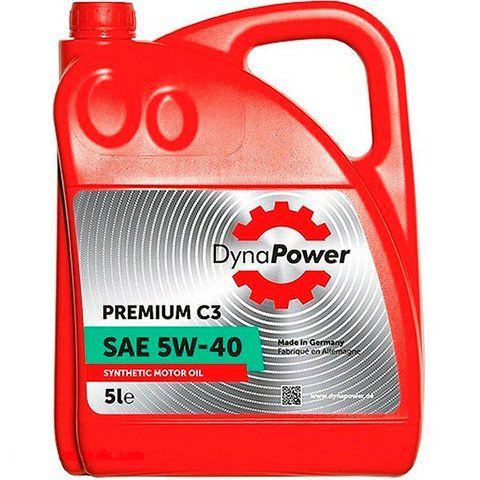 DynaPower Premium C3 5W-40, 5 л (50051165) моторное масло фото