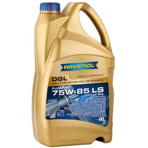 Ravenol DGL GL-5 LS 75W-85, 4 л (1221107004) синтетична трансмісійна олива фото