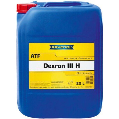 Ravenol ATF Dexron III H, 20 л (121210020) напівсинтетична трансмісійна олива фото