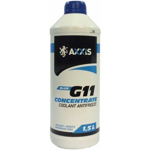 Axxis G11 синий, 4 л концентрат антифриза фото