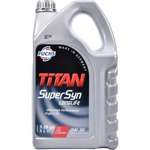 Fuchs Titan Supersyn Long Life 0W-30 5 л, (601425233) моторное масло фото