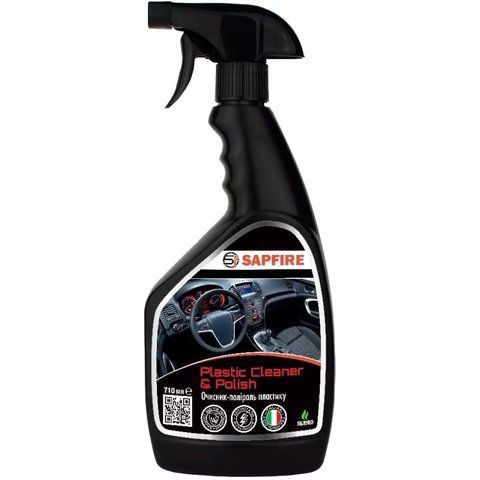Sapfire Plastic Cleaner яблуко, 710 мл (002708) очищувач салону фото