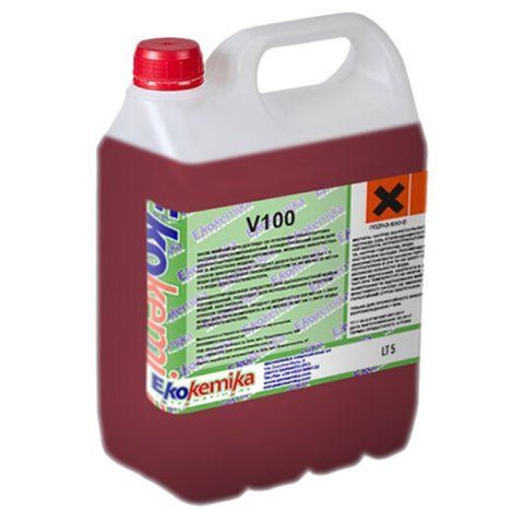 Ekokemika V100 рідина, 5 л (369201) концентрат очищувача двигуна фото