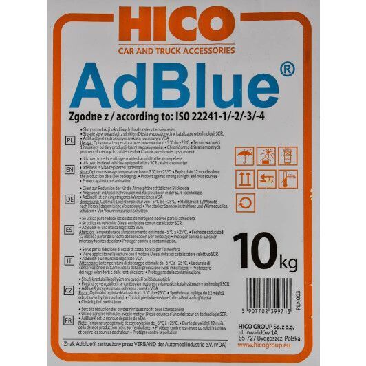 AdBlue Hico фото