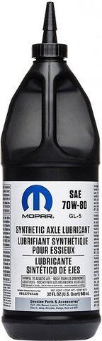 Mopar Gear Oil 70W-80 GL-5 0,946 л (68227765AB) синтетическое трансмиссионное масло фото