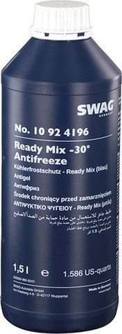Готовый антифриз SWAG Ready Mix G11 синий -30 &deg;C фото