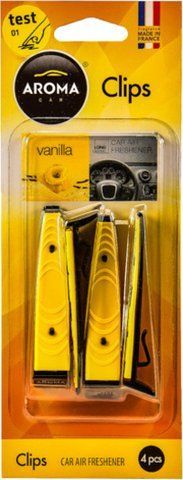 Ароматизатор Aroma Car Clips Vanilla 20 г фото