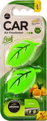 Ароматизатор Aroma Car Leaf 3D Mini Lemon 9 г фото