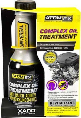XADO Atomex Complex Oil Treatment, 250 мл (XA40018) присадка фото