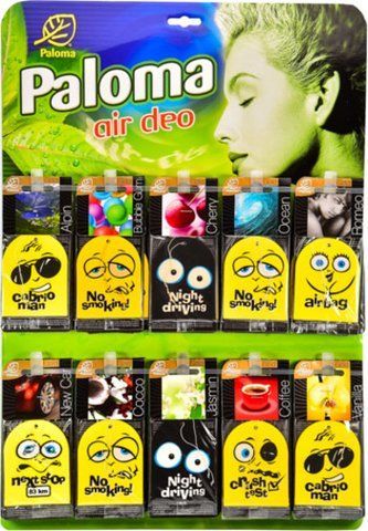 Набор ароматизаторов Paloma Gold Smile Ассорти фото