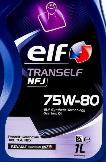 Elf Tranself NFJ GL-4+ 75W-80, 1 л (194757) напівсинтетична трансмісійна олива фото