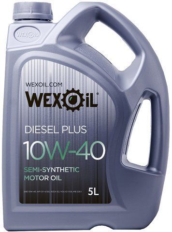 Wexoil Diesel Plus 10W-40, 5 л (9553) моторна олива фото