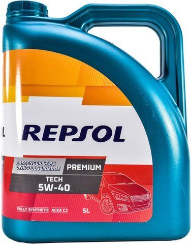 Repsol Premium Tech 5W-40 5 л, (rp081j55) моторное масло фото