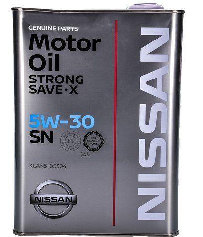 Nissan Strong Save X 5W-30 4 л, (klan505304) моторное масло фото
