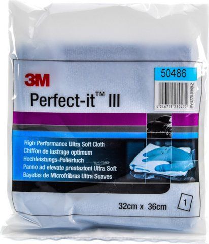 Салфетка 3M Perfect-it III 50486 микрофибра 32 х 36 см фото