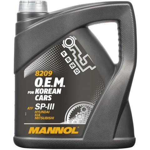 Mannol OEM for Korean Cars, 4 л (MN8209-4) синтетична трансмісійна олива фото