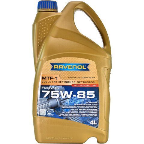Ravenol MTF-1 GL-4/5 75W-85, 4 л (1221102004) синтетична трансмісійна олива фото