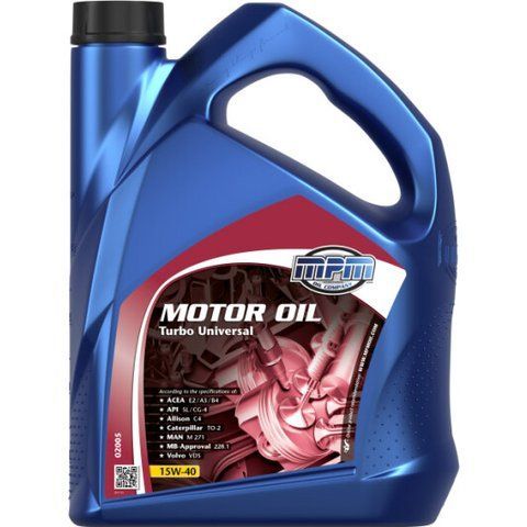 MPM Turbo Universal 15W-40 5 л, (02005) моторное масло фото