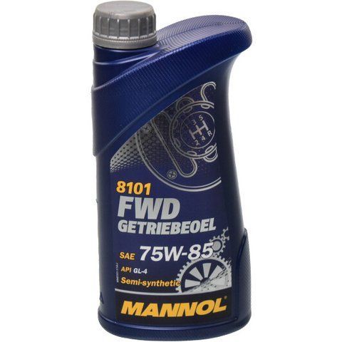 Mannol FWD Getriebeoel GL-4 MT-1 75W-85, 1 л (MN8101-1) напівсинтетична трансмісійна олива фото