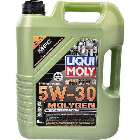 Liqui Moly Molygen New Generation 5W-30 5 л, (9043) моторное масло фото